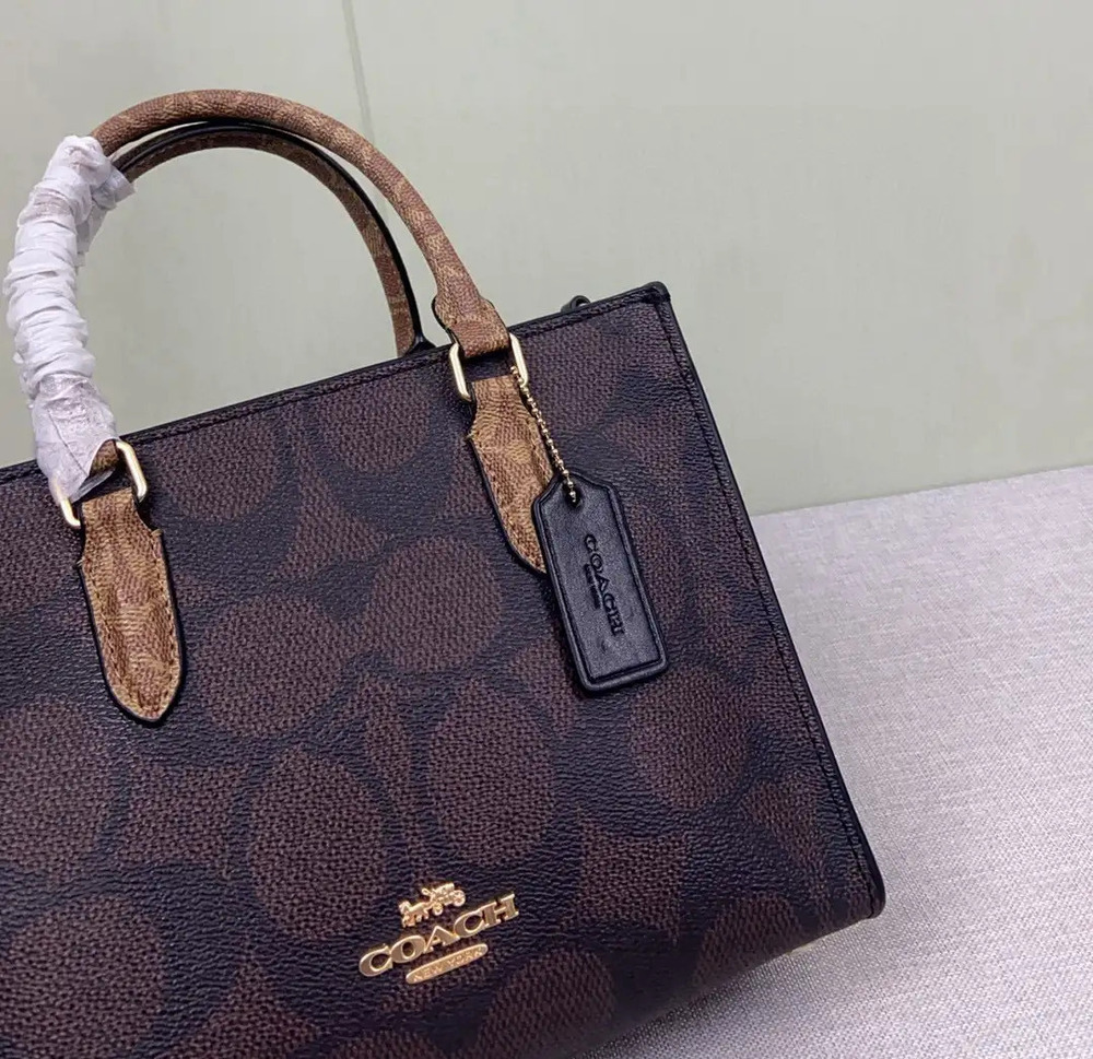 Coach classic pattern bag - Picture 5 of 8